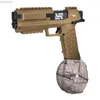 Zabawki na broń zabawek w pełni automatyczny pistolet wodny elektryczny glock pistolet strzelanie do zabawki Pełna automatyczna letnia zabawka plażowa dla dzieci dla dzieci dorośli 240307