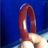 Bangle 8 12mm Genuine Natural Red Stone Round Bracelets Bangles For Women Lady Just One Inner Diameter 56mm Fashion Charm