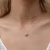 Pendentif Colliers Efily Strass Mariage Toile de fond Collier Femmes Luxe Cristal Corps Chaîne Bijoux pour robe de soirée dos nu