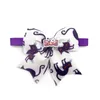 Vêtements pour chiens 10 pièces Halloween noeud papillon avec accessoires strass noeuds papillons réglables cravates de chat pour petites fournitures