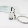 Porte-clés Creative Bubble Tea Porte-clés Pendentif Mini Boisson Tasse Cadeau