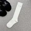 Socks Designer Luxury Letter Triangle Fashion Iron Standard Autumn and Winter Pure Cotton High Tube Socks 4 Par 2024 Weed Elite Branded