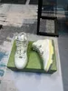 테니스 트렉 디자이너 신발 하이 탑 스니커 베이지 색 브라운 남자 고급 디자이너 스니커 패션 캔버스 테니스 신발 직물 트림 5cm 두께의 밑창 36-46