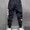 パンツメンズジョガー秋のドローストリングカジュアルパンツ韓国のスウェットパンツワークアウトランニングジムフィットネスブラックスポーツズボンの男性服