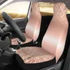 Coprisedili per auto Coprisedili universali in oro rosa glitter fuoristrada per protezione SUV Pesca in poliestere