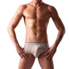 Sous-vêtements Feitong Sous-vêtements pour hommes Slips Couleur unie 95% coton Confortable Hommes Cueca Masculina