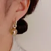 Stud Earrings Korea&Japanese Style Jewelry Pearl Beads For Women Fashion Accessories Delicate Zirconia