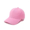 Chapeaux à large bord 11 couleurs enfants couleur unie version coréenne enfants casquettes de baseball casquette de baseball avec printemps été hip hop garçon fille bébé