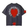 Mens Tshirts 2023classics Mens Ch t Shirts Heart High Quality Brand Crew Neck Chromes Short Sleeves Tops Tees Tshirts Casual Horseshoe Sanskrit Cross Print trrt