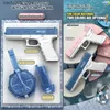 Kum oyun su eğlenceli silah oyuncakları elektrik tabanca otomatik pompalama açık hava parti yüzme enerji spreyi çocuk oyuncak 230720 q240307