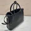 gesp grote leren handtas met riem designer tas Klassieke handtassen vrouwen schouder Crossbody tassen Tote winkelen cross body handtas Mode portemonnees luxe