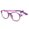 Sonnenbrillenrahmen 2024 Optische Kinderbrillenrahmen TR90 Silikon Flexible Schutzkinder Diopter Brillen Gummi