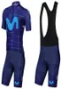 2022 Movistar Cycling Jersey 20d Shorts MTB Maillot Rower koszulka Downhill Pro Mountain Rower Suit8888700