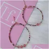 Chain Crystal Stberry Stone Bracelet Fashion Jewelry Colorf Tourmaline Quartz Bracelets Women Gift Drop Delivery Jewelry Bracelets Dhden