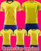 Fußballtrikots Brasilien Fußballtrikots Retro-Shirts Mann Kinder Kit Ro Camisa Futebol BrasilienLS RIVALDO ADRIANO FußballtrikotH240307