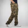 Sweatpants 2023 Autumn Multpockets Camouflage Pants Casual Men Cotton Tactical Trousers Men Cargo Pants Loose Camo Pants Overalls