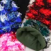 Baretten Bivakmuts Verontruste herenhoeden Gebreid volgelaatsskimasker voor buiten Camouflage Fleece Fuzzy Mutsen