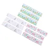 Bed Rails Baby Crib Bumpers 4Pcs Rail Heightened Anti Collision Guard Toddlers Color Printing Side Soft Drop Delivery Dhnci