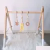 Hochets Mobiles Hochets Mobiles Simple En Bois Né Bébé Fitness Rack Enfants Sensoriel Anneau-PL Jouet Enfants Chambre Décorations Gym Bois Nor Dh0Qp