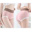 Damesslipjes Sexy hoge taille slips Damesondergoed Katoen Mode Kleuraanpassing Comfortabel voor dames Menstruele onderbroeken