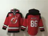 New Jersey''devils''hoodie 86 Hughes 7 Hamilton 18 Mercer 13 Hischier 76 Subban 19 Zac 30 Brodeur Custom Hockey Jerseys Men Women Youth