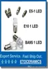 E5 1 LED Attacco a vite Luce LED 12 V DC Lampade a bassa tensione 12 V DC Componenti 500 pezzi4623853