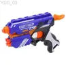 Gun Toys TISNERF Childrens Manual Soft Bullets Toy Gun Kits For Nerf Darts Toy Pistol Gun Long Range Dart Blaster Kids Toys Xmas Gift YQ240307