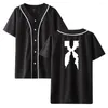 T-shirts pour hommes R.I.P Rapper DMX Baseball Shirt Hommes Femmes Unisexe Hipster Hip Hop Jersey à manches courtes Tee Street Wear Tops d'été