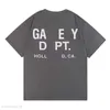 Herren T-Shirts Designer Galleryes Depts Shirt Alphabet Print Trendy Trend Basic Casual Fashion Loose Short T-Shirt Halbarm T-Shirts 24juh 4i57