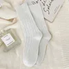 Skarpetki męskie Winter Cashmere Wool for Woman Solid Japan Style Harajuku retro Long Women Girls Thermal Streetwear Sock