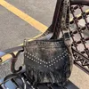 Worki na ramię jeans y2k nijek damski torba mody mody Kobieta Messenger Crossbody duża zdolność damskie torebki torebki