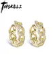 Ear Cuff TOPGRILLZ Small Clip Earrings For Women Vintage Simple GoldWhite Gold Jewelry Accessories 2211078813725