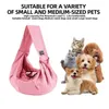 Porte-chat porte-animal de compagnie sac de transport confortable pour un voyage en toute sécurité avec des chiens chats Portable sorties sécurisées pour chiens promenades