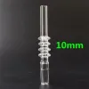 En stock!10mm 14mm 18mm pointe de quartz pour mini tuyaux en verre kits quartz banger clou quartz clou LL