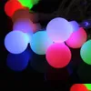 Led-snaren 4M 28 Led Rgb Garland String Fairy Ball Light voor bruiloft Kerstvakantie Decoratie Lamp Festival Buitenverlichting 220V E Dhyy0