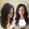 Virgin Burmese Human Hair Full Lace Wig Natrual Wave Glueless Lace Front Wigs with Baby Hair For Black Women7656527