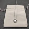 DY кулон дизайнерское ожерелье для женщин высококачественное мужское ювелирное ожерелье с бриллиантами простое регулируемое длинное ожерелье модные аксессуары zh140 B4