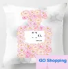 Perfume Bottle Series Pillow Classic Style Pillows Peach Skin Fabric Pillow Cover