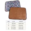 Kennels Dog Mat Cooling Summer Pad For Dogs Cat Blanket Sofa Breathable Pet Bed Washable S M L XL Car