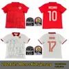 2024 Tunisia National Team Mens Soccer Jerseys 24 25 SLIMANE MSAKNI HANNIBAL MAALOUL SLITI KHENISSI Home Red Away 3rd Maglie da calcio Manica corta Aldult Uniformi