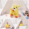 Asciugamani Accappatoi Asciugamani Accappatoi L'asciugamano da bagno Premium per bambini Forma di animale carino Bambino con cappuccio Coperta ricevente Accappatoio Mantello Neonatale Washclo Dha6I