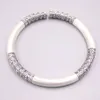 Bracelet en argent véritable 999 pour femmes, formule magique, motif ami, cadeau rond, finition satinée, 7mm, pour hommes et femmes, 60-64mm, 240305