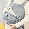 Cat Carriers Anti-Scratch Pet Carrier Apron Breathable Sling Non-Stick Fur Stress-Free Walk & Trip For Dogs Cats