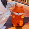 Animais Macio Kawaii Fox Brinquedo De Pelúcia Dos Desenhos Animados Raposas Stuffed Animal Boneca Menina Amantes Presente De Natal Bonito Sofá Decoração Almofadas De Sono L230707 240307