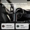 Bil Air Refresher Intelligent Spray Mounted Aromatherapy Instrument startar och stannar med high end parfym 240307