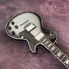 LP Silverburst Electric Guitar 22 Frets Custom Shop Solid Mahogny Fast Shipping