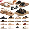 2024 Luxury Womens Designer Sandaler Woody Mules Flat Platform Slides Canvas Slippers Flip Flop Lettering Fbric Chole Sandal White Black Beige Outdoor Beach Slipper