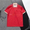 New style designer men's polo shirt men's and women's t-shirt women's polo shirt loose t-shirt top men's casual fashion sports polo #66