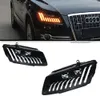 LED Headlights For Audi Q5 2009-20 18 Upgrade DRL Dynamic Turn Signal Lamp ALL LED 4 Low Beam And 4 High Beam