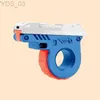 Jouets pistolet jouet de carte à pousser conception Unique cadeaux pour enfants riches et colorés simulé Revolver de radis artisanat exquis jouets amusants sûrs YQ240307